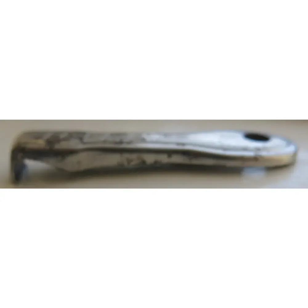 Vintage German Tucher Brau Beer Bottle Opener Church Key Collectible Silver 60's